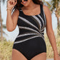 👙✨ Costum de Baie Întreg cu Imprimeu – Stil Fashion & Siluetă Elegantă! 🌊☀️