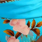 🌸✨ Set Bikini cu Talie Înaltă și Imprimeu Floral – Nou & Ofertă Specială! 👙☀️