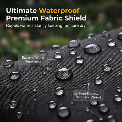 🥳2026 HOT SALE🥳💞50K+ SOLD! ☀️🛡️ 50% OFF! Outdoor Waterproof Furniture Cover – 210D Oxford fabric, UV‑resistant & windproof. Keeps patio sets, garden furniture & cushions protected from rain, sun & dust! 🪑✨