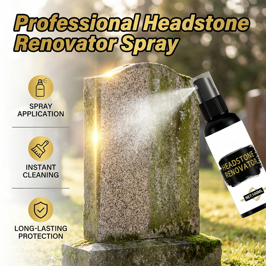 Stone Monument Cleaner & Renovator Spray