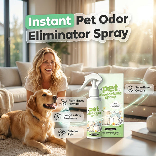 🐾✨ Spray Deodorizant Multifuncțional pentru Animale – Elimină Mirosurile & Reîmprospătează Casa! 🏡🐶