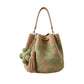👜✨ Geantă Tip Găleată Croșetată pentru Femei – Stil Boho Chic și Eleganță Naturală! 🌸☀️