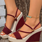 👡🔥 Sandale cu toc pană pentru femei ✨✅ – Confort și Eleganță la Fiecare Pas! 💃