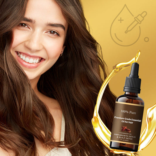 ✨🌿 Ulei Esențial Premium pentru Păr – Hidratare Intensă, Strălucire de Salon și Protecție Avansată, Fără Efect Gras! 💖🧴