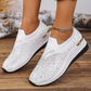 👟 Pantofi sport slip-on cu fluturi cu strasuri pentru femei - Strălucește la fiecare pas  ✨