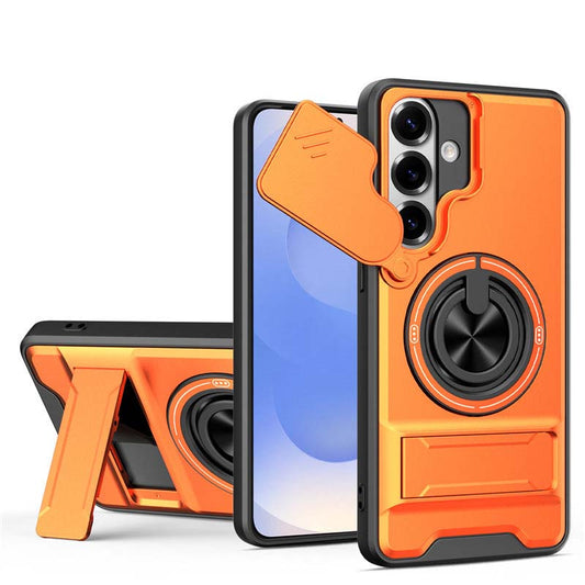 🛡️📱 Husă rezistentă pentru telefonul Samsung, cu capac pentru cameră și inel de fixare ✨🔒