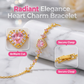 💖✨ Brățară Elegantă cu Diamante Sintetice în Formă de Inimă – Strălucire Fascinantă, Design Modern și Cadoul Perfect! 🎁👑