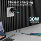 🔌✨ Încărcător de Perete Wireless 3-în-1 pentru Ceas – Spațiu Eliberat, Cabluri Ascunse și Alimentare Rapidă! ⌚💡