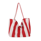 👜✨ Geantă Tote Clasică cu Dungi Verticale – Stil de Plajă, Încăpătoare și Perfectă pentru Cumpărături! 🏖️🛍️