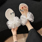 👡✨ Sandale de Plajă Elegante, cu Fundiță și Talpă Plată – Confort Absolut, Stil Fermecător și Pași Ușori! 🌊🎀