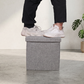 📦✨ Cub de Depozitare Multifuncțional cu Scaun Tapițat – Spațiu Ascuns, Confort Maxim și Design Modern! 🛋️💡