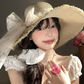 👒✨ Pălărie la Modă cu Boruri Larga și Fundă din Dantelă – Eleganță de Vară, Protecție Solară și Farmec Romantic! 🌸☀️