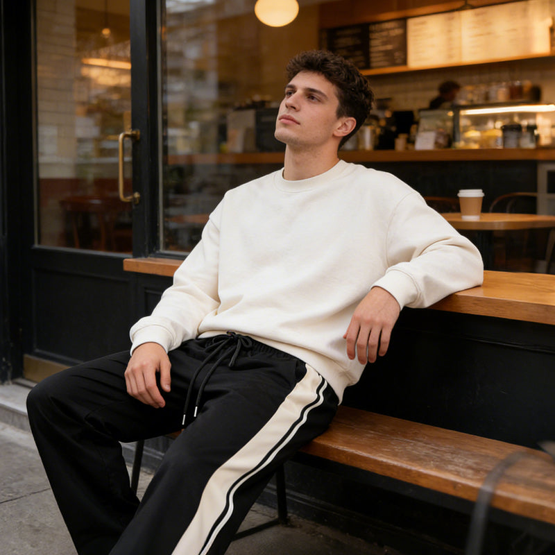 🏃Loose & Comfortable, Freedom to Move – Men's Loose Fit Track Pants, Soft & Breathable ✨