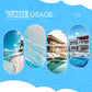 🏖️✨ Saltea Gonflabilă cu Dungi pentru Piscină – Relaxare Maximă, Design Răcoritor și Poze de Vacanță Perfecte! 🍹☀️