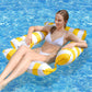 🏖️✨ Saltea Gonflabilă cu Dungi pentru Piscină – Relaxare Maximă, Design Răcoritor și Poze de Vacanță Perfecte! 🍹☀️