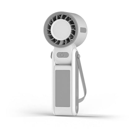 ❄️ Ventilator Pliabil cu Placă de Răcire – Răcorire Instantanee! 🍃