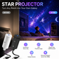 ✨ Transformă-ți camera într-o galaxie – Proiector HD de stele, plug-and-play, cu 10 diapozitive cosmice – ramburs 🌌