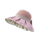 Breathable Knit Crown Sun Hat & Bow Detail