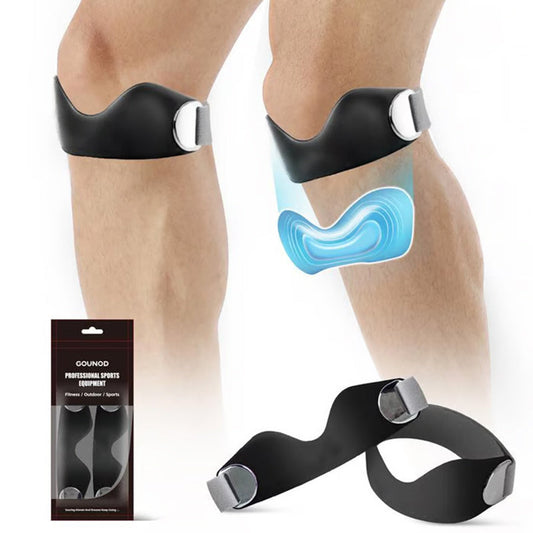 🏃‍♂️ Chilotă de Genunchi din Silicon pentru Patelă – Amortizare a Șocurilor și Design Ergonomic, Reglabilă și Antiderapantă pentru Alinarea Durerilor! 🩹