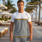 🛍️ Outfit Casual Ușor pentru Bărbați –  Se Uscă Rapid și Este Elastic, Ideal pentru Fitness, Alergare și Zile Relaxante! 🏃‍♂️