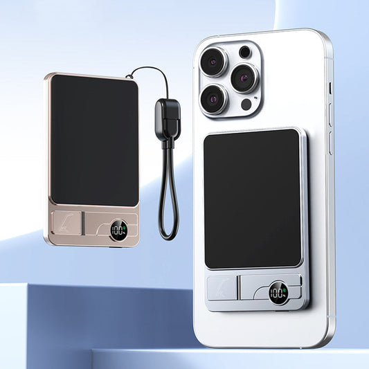 🔋 Încărcător Wireless Portabil 3-în-1: Magnetic, cu Suport de Birou! 📱