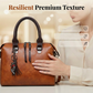 ✨ Set de 4 genți de mână din piele PU pentru femei! 👜