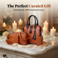 ✨ Set de 4 genți de mână din piele PU pentru femei! 👜