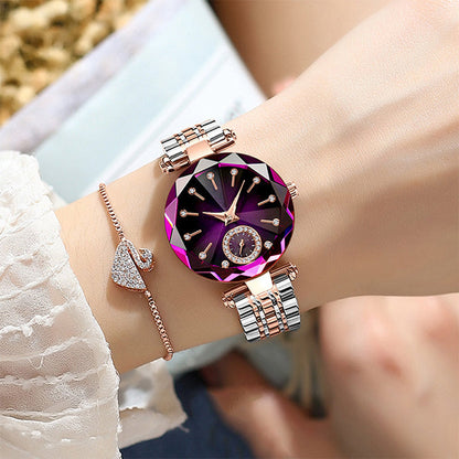 ✨ Ceas Eleganț din Oțel Inoxidabil, Rezistent la Apă! ⌚