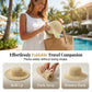 🌊 Esențiale de plajă : Pălărie de paie manuală, bor lat, femei 👒😍
