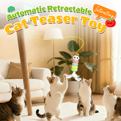 🐱 Jucărie Interactivă Automată, Extensibilă pentru Pisici! ✨