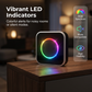 ✨ Sonerie Wireless cu Lumină LED în 7 Culori! 🚪