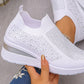 ✨ Pantofi Respirabili din Tricot pentru Femei, Ideali pentru Mers! 👟