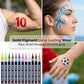 Vibrant Water-Based Body Paint Pen Set