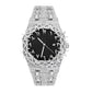 ✨ High-Luxury Diamond Quartz Watch ⌚