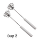 🥚 Bătător Oua Manual Inox: Semiautomat, Eficient! ✨
