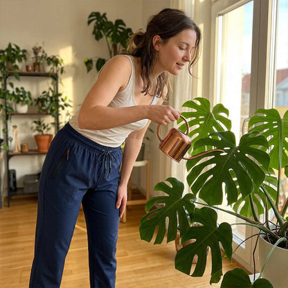 👖Elastic Drawstring Waist, Straight & Comfortable🌀 Women's Casual Trousers – Adjustable Waist & Lightweight Breathable | Everyday Commute Ease ✨