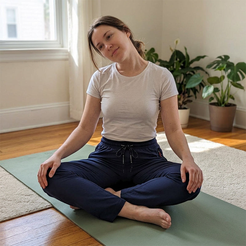 👖Elastic Drawstring Waist, Straight & Comfortable🌀 Women's Casual Trousers – Adjustable Waist & Lightweight Breathable | Everyday Commute Ease ✨