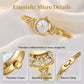 ✨ Ceas de Mână Elegant pentru Femei, Tip Brățară ⌚
