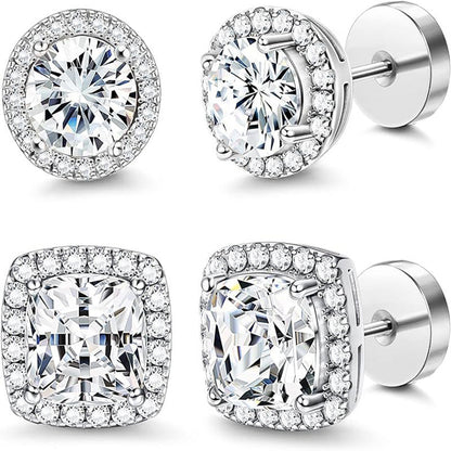 ✨ Strălucire Maximă: Cercei Stud! 💎