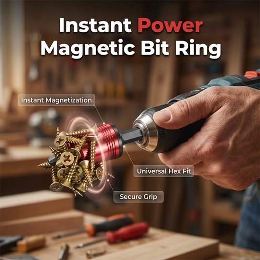 Portable Magnetizer for Drills & Screwdrivers
