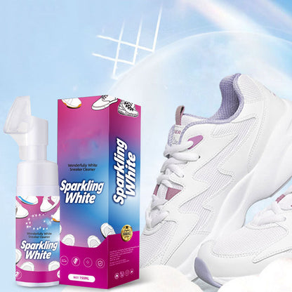 👟 Pantofi Albi Imaculați: Spumă Fără Apă! ✨