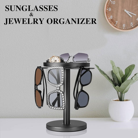 🕶️ Organizare Perfectă: Suport Rotativ 360° pentru Ochelari! ✨