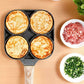 🥞 Clătite cu Formă Perfectă: Tigaie cu 4 Găuri! 🍳