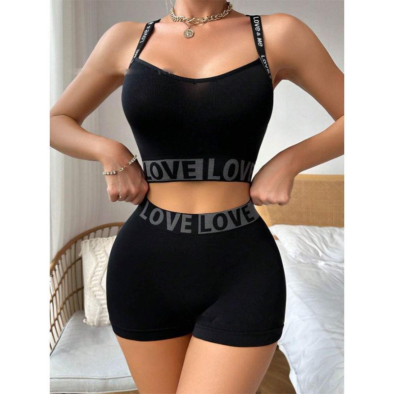 🛡️Anti-Chafing Boy Shorts, Plus-Size Friendly👙 Women's Camisole & Boy Short Set – Full Coverage & S-4XL | Perfect for All Body Types, Reduces Thigh Chafing, Free Movement ✨