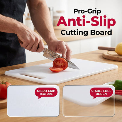 🥗 Pregătește Fără Efort: Tocător Antiderapant cu Mâner! 🔪