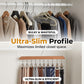 👔 Umeraș Lemn Multi-Clip: Organizare Eficientă a Dulapului! ✨