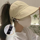 🧢 Pălărie Soare Bor Lat cu Închidere Hook: Protecție UV & Confort! ☀️