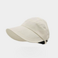 🧢 Pălărie Soare Bor Lat cu Închidere Hook: Protecție UV & Confort! ☀️