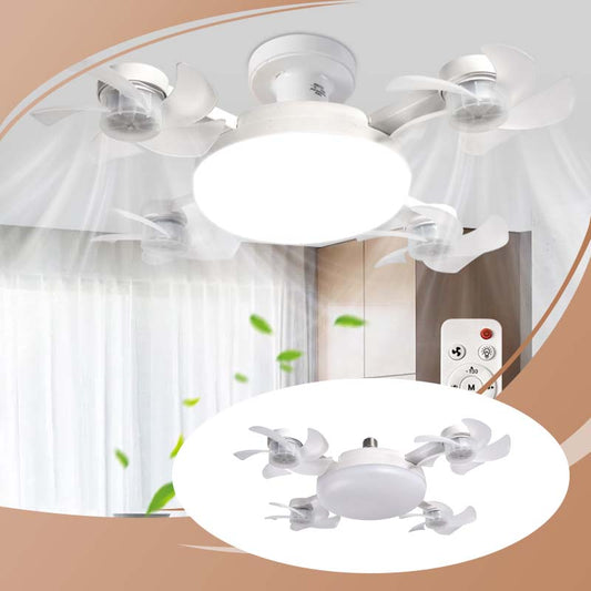 💡🌀 Plafonieră LED cu Ventilator și Telecomandă: Lumină & Răcire Silențioasă! 🏠✨
