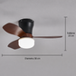💡🌀 Plafonieră LED cu Ventilator și Telecomandă: Lumină & Răcire Silențioasă! 🏠✨